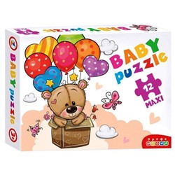 Дрофа. Baby Puzzle. "Мишка и воздушные шары" арт.3844