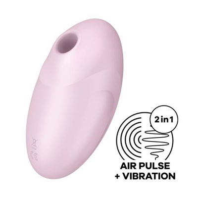 Вакуумно-волновой стимулятор с вибрацией Satisfyer Vulva Lover 3 (pink)
