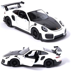 Kinsmart. Модель арт.КТ5408/3 "Porsche 911 GT2 RS" 1:36 (белая) инерц.