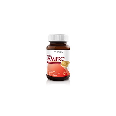 AMIPRO ОТ VISTRA 18 АМИНОКИСЛОТ И 10 НЕЗАМЕНИМЫХ АМИНОКИСЛОТ 30 КАПСУЛ / PLANT AMIPRO VISTRA 30 CAPSULES