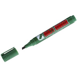 Маркер перманентный MULTI MARKER зеленый, скошенный, 5мм CPM-800CH