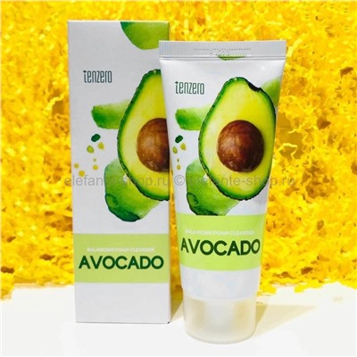 Пенка для умывания TENZERO Balancing Foam Cleanser AVOCADO 100ml (13)