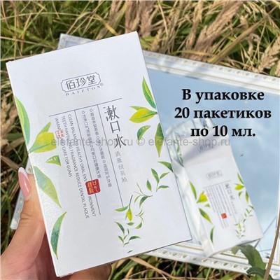 Ополаскиватели для полости рта BAIZTON FRESH GREEN TEA FLAVOR, 20х10 мл