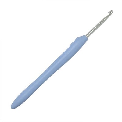 Крючок для вязания с резиновой ручкой, 4 мм, Hobby&Pro