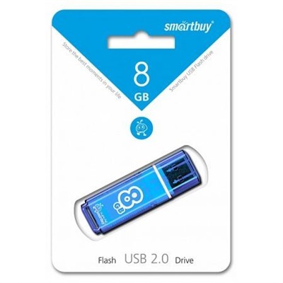 8Gb SmartBuy Glossy Blue (SB8GBGS-B)