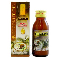 Масло Кокоса | Coconut oil (Hemani) 60 мл