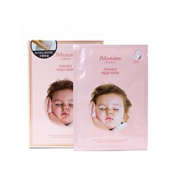 JMsolution Mama Pureness Aqua Mask Гипоаллергенная тканевая маска для увлажнения