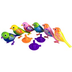 Silverlit.Интерактивная игрушка Птичка	"Digi Birds" с кольцом 6 видов (20 мелодий) арт.88025