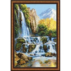 Набор для вышивания Риолис 1194 Пейзаж с водопадом, 40*60 см