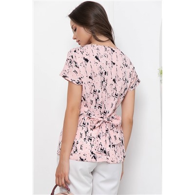 Блуза "Красотка" (нежно-розовая) Б6054