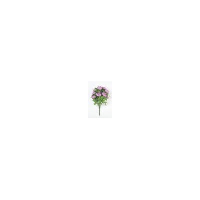 Искусственные цветы, Ветка в букете пион бутоном 10 голов (1010237)