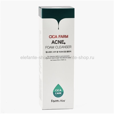 Пенка для проблемной кожи FarmStay Cica Farm Acne Foam Cleanser 180ml (78)