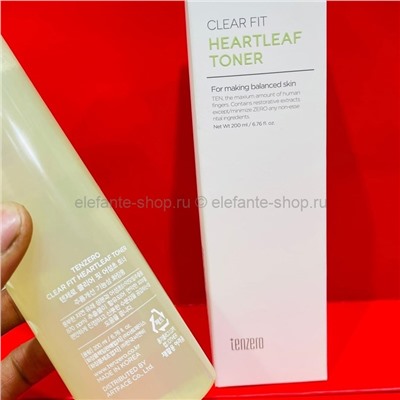 Тоник для лица Tenzero Clear Fit Heartleaf Toner 200ml (125)