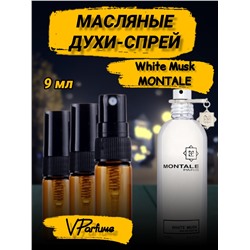 Масляные духи-спрей Montale White Musk (9 мл)