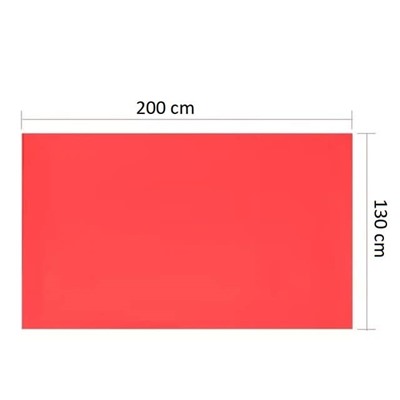 Простыня БДСМ водонепроницаемая красная, 130*200 см