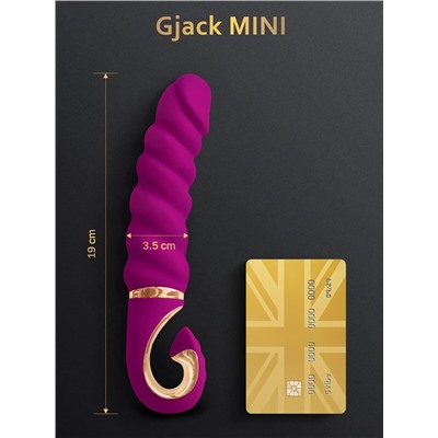 Анатомический витой вибратор Gvibe Gjack 2 Mini