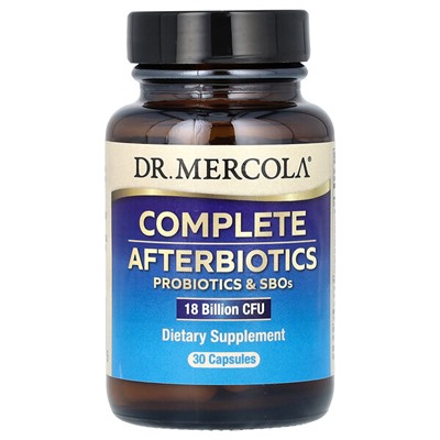 Dr. Mercola Комплексные Афтербиотики - 18 миллиардов КОЕ - 30 капсул - Dr. Mercola