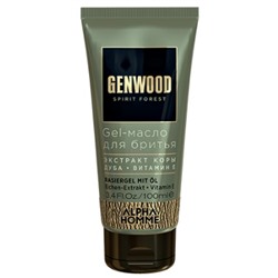 GW/GO Gel-масло для бритья GENWOOD, 100 мл
