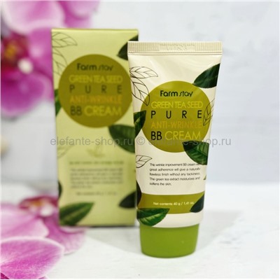 ББ-крем с семенами зеленого чая FarmStay Green Tea Seed Pure Anti-Wrinkle BB Cream 40g (78)