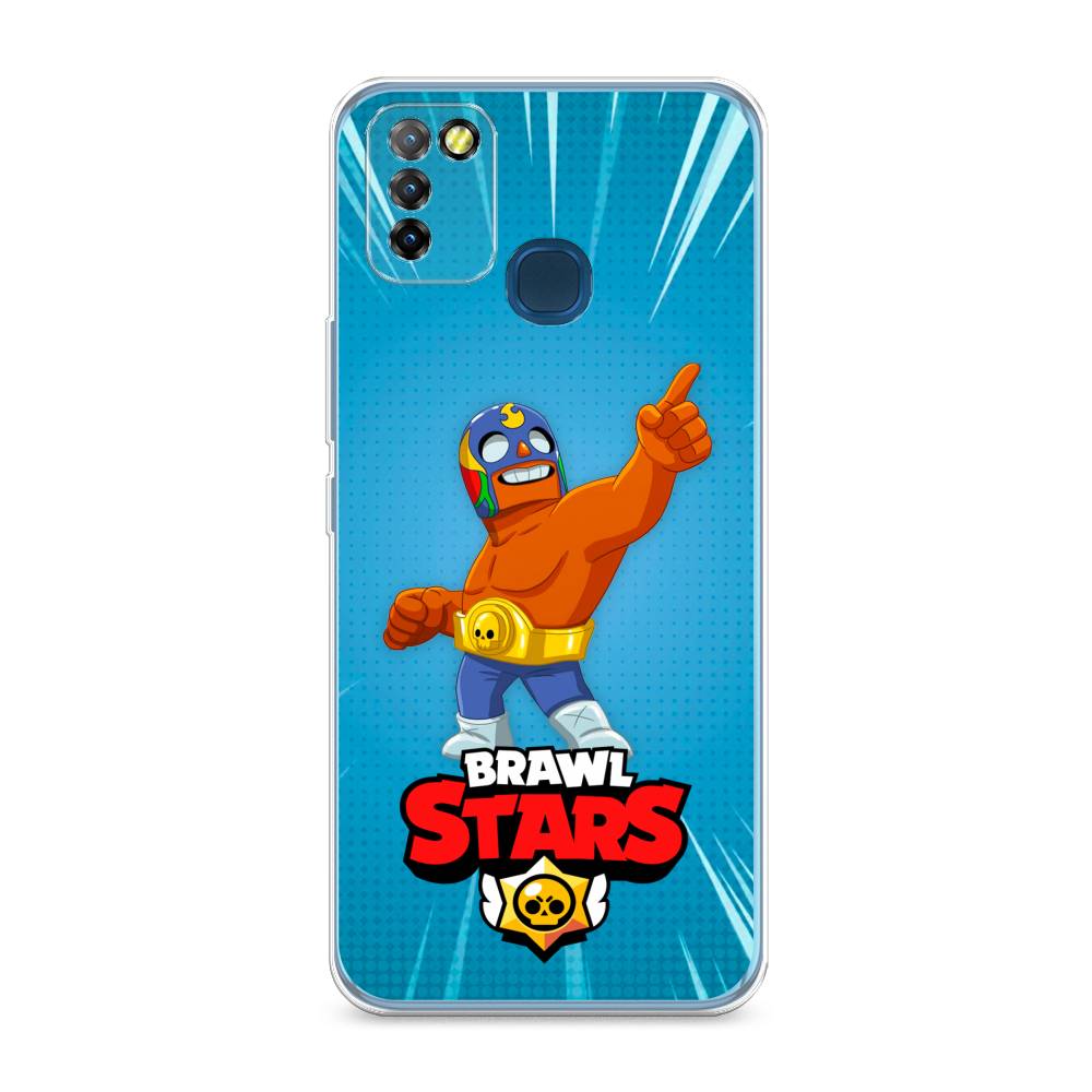 Силиконовый чехол El Primo Brawl Stars на Infinix HOT 10 Lite купить,  отзывы, фото, доставка - РЦ маркет