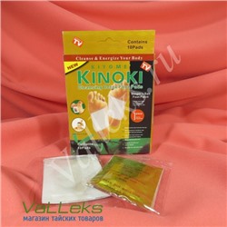 Пластырь-детокс для выведения токсинов  Kiyome Kinoki