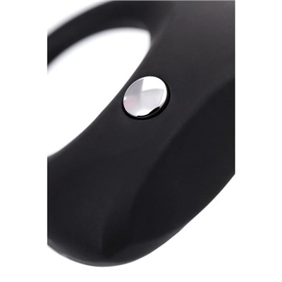 Виброкольцо Erotist Cosm, силиконовое черное Ø 2,7 см