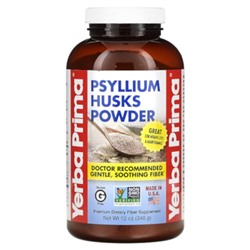 Yerba Prima Psyllium Husks Powder, 12 oz (340 g)