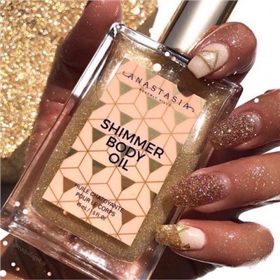 Мерцающее масло для тела Anastasia Beverly Hills Shimmer Body Oil Summer, 50 мл.