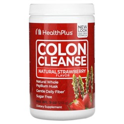 Health Plus Colon Cleanse, Натуральная клубника, 9 унций (255 г)