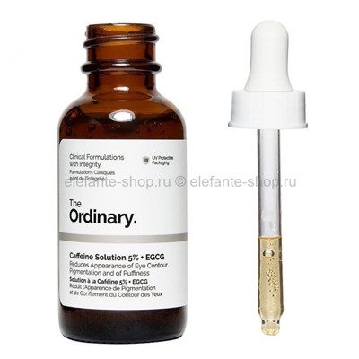 Сыворотка для ухода за кожей вокруг глаз The Ordinary Caffeine Solution 5% + EGCG, 30 мл (125)