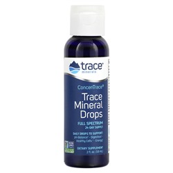 Trace Minerals Research Concentrace, Минеральные капли - 59 мл - Trace Minerals Research
