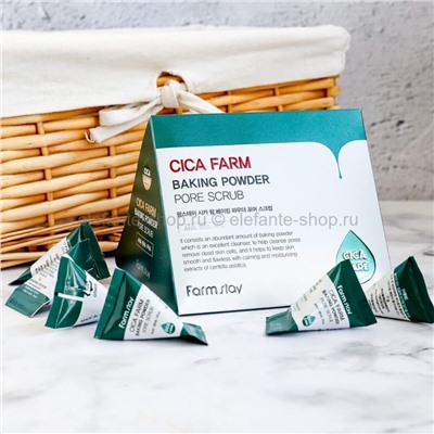 Скраб для лица FarmStay Cica Farm Baking Powder Pore Scrub (125)