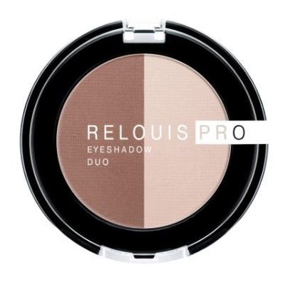 Тени для век RELOUIS PRO Eyeshadow Duo тон 104 RELOUIS, 3 г.