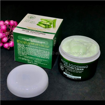 Крем для лица с экстрактом алоэ Naboni Aloe Soothing Moisture Cream 100g (125)