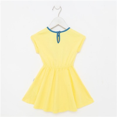 Платье для девочки, цвет жёлтый, рост 74 см