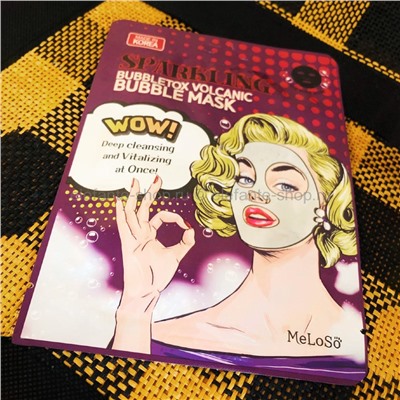 Маска MeLoSo Sparkling Bubbletox Volcanic Bubble Mask (78)