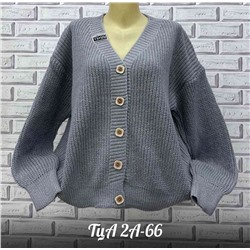 Женский кардиган. Ткань 60% cotton, 10% viscose, 30% wool