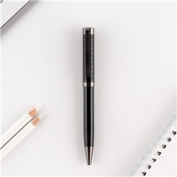 Ручка рифленая цвет черный,металл, 0,1 мм