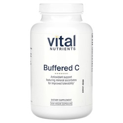 Vital Nutrients Буферный витамин C, 220 веганских капсул