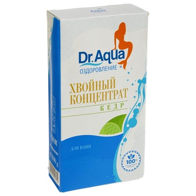 Хвойный концентрат Dr. Aqua «Кедр», 800 г