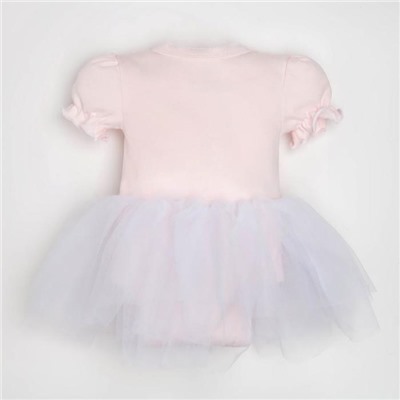 Боди с юбкой Крошка Я "Princess", цвет розовый, рост 74-80 см