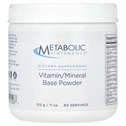 Metabolic Maintenance Витамин, минеральная основа в порошке, 11 унций (312 г)