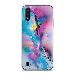 Силиконовый чехол Абстракция 29 на Samsung Galaxy A01