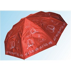 Зонт С062 коты красные
