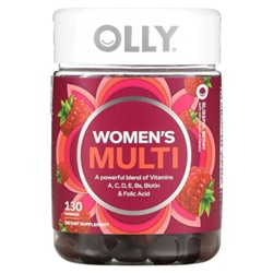 OLLY Women's Multi, Blissful Berry, 130 жевательных конфет