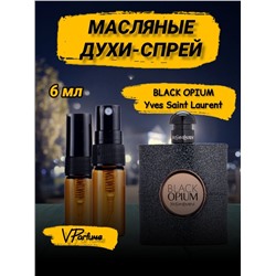 Черный Опиум Ив Сен Лоран духи Black opium (6 мл)