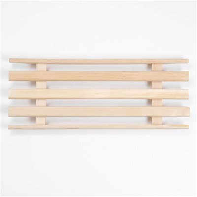 Решетка деревянная для ванны 68,5х26,7х4,3 см