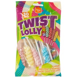 Леденцы фруктовые с разными вкусами Funlab Twist Lolly 100 гр