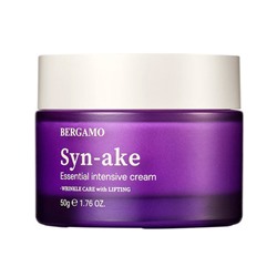 Bergamo Syn-Ake Essential Intensive Cream Крем для лица с пептидами змеи