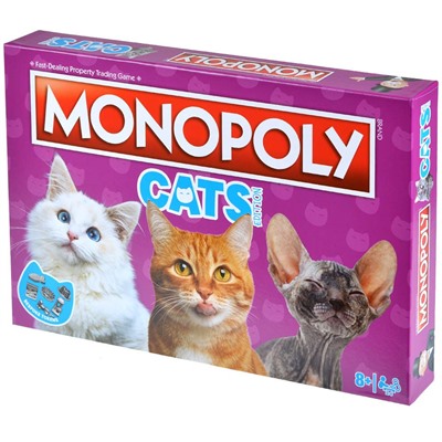 Hasbro Наст. игра "Монополия Cats" (Кошки) англ. язык арт.WM03528-EN1-6